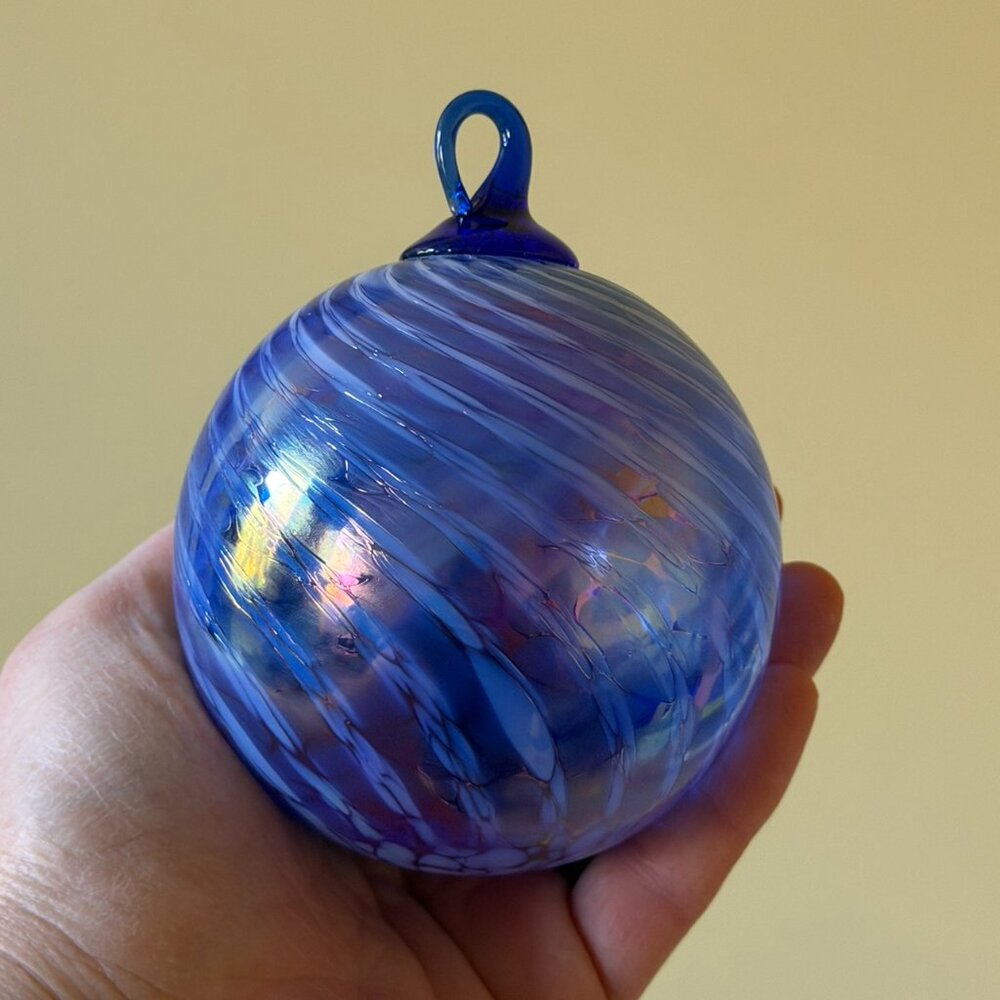 Vintage Glass Christmas Tree Ornament